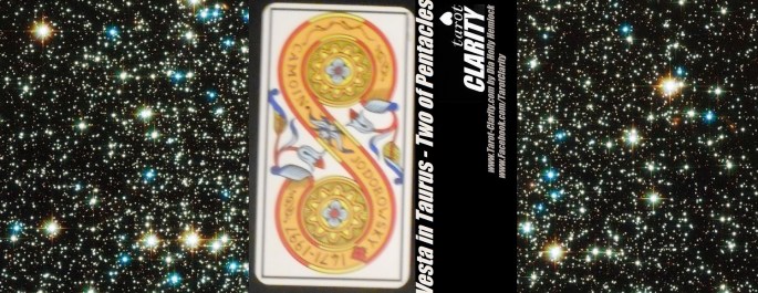 vesta.taurus.two.pentacles